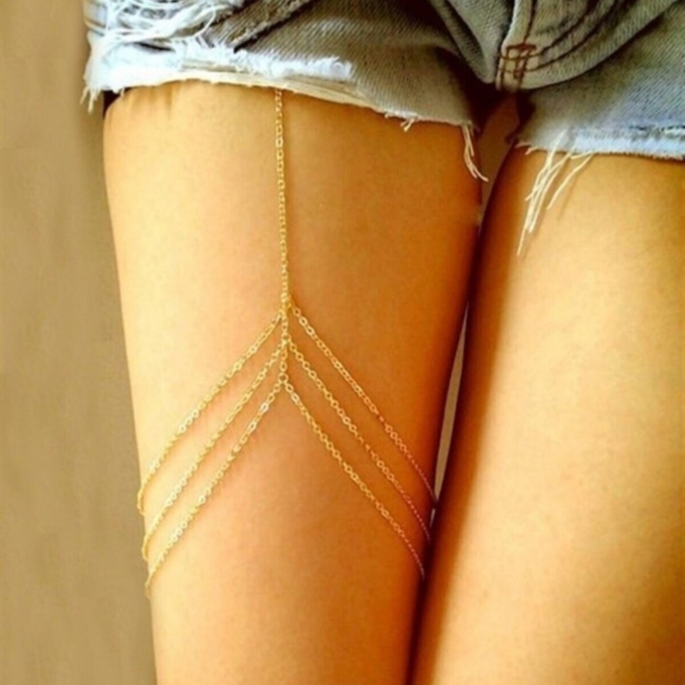 Gold Leg Chain